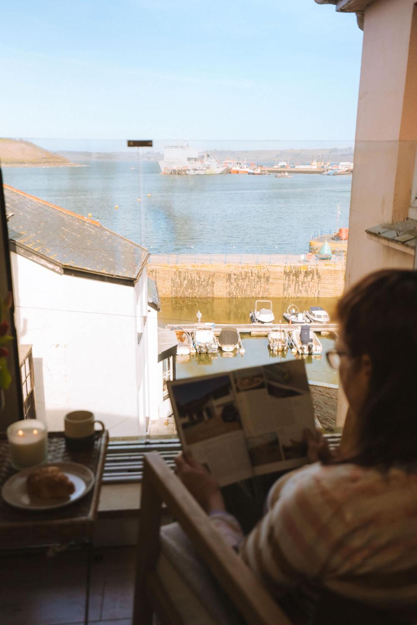 Breathtaking Harbourside Views With Parking At 'Harbour Strand' Falmouth Zewnętrze zdjęcie