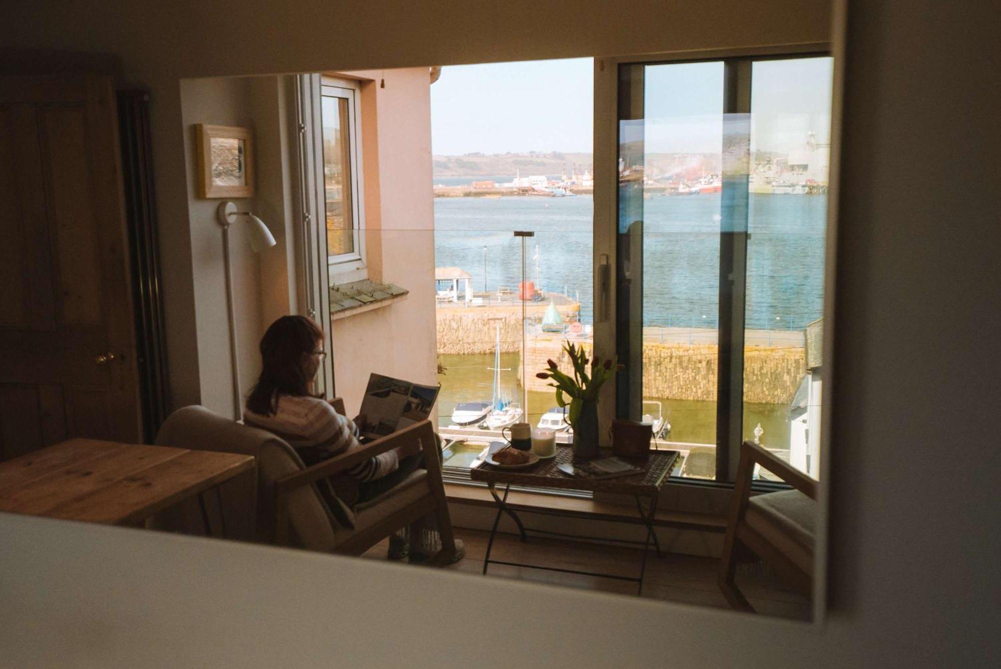 Breathtaking Harbourside Views With Parking At 'Harbour Strand' Falmouth Zewnętrze zdjęcie